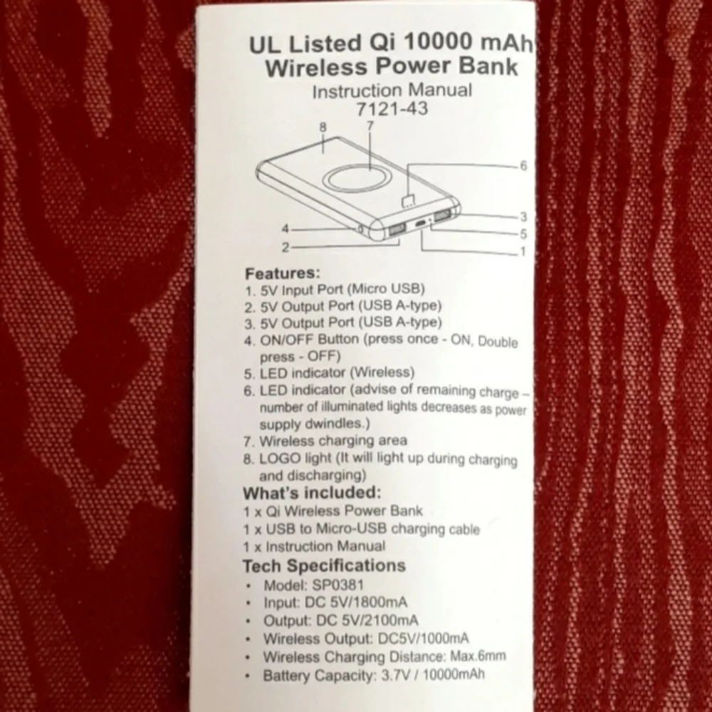 DASSAULT SYSTEMS THE 3D EXPERIENCE COMPANY Unplugged Wireless Charger White